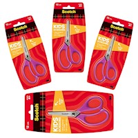 Pack X4 Tijera Scotch Kids 4.9"